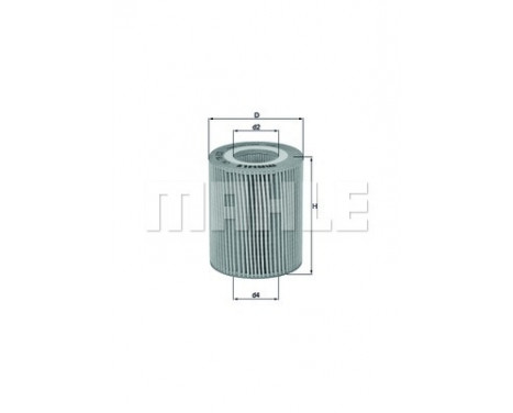 Oil Filter OX 776D Mahle, Image 2