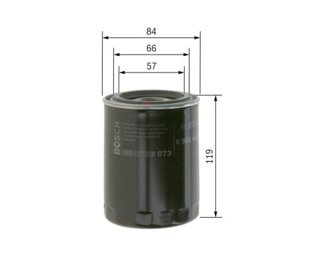 Oil Filter P2000 Bosch, Image 6