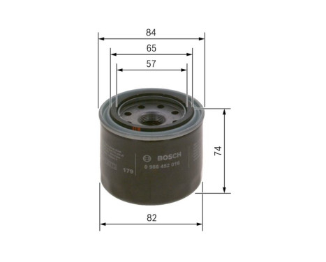 Oil Filter P2016 Bosch, Image 5