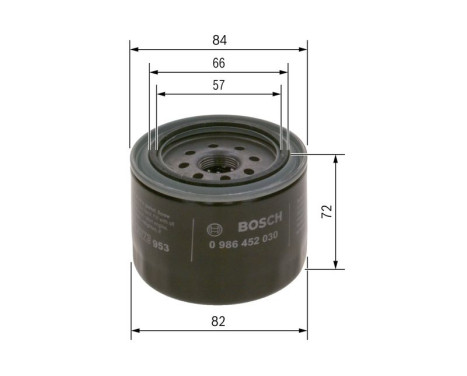 Oil Filter P2019 Bosch, Image 6