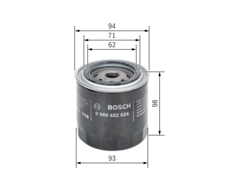 Oil Filter P2024 Bosch, Image 6