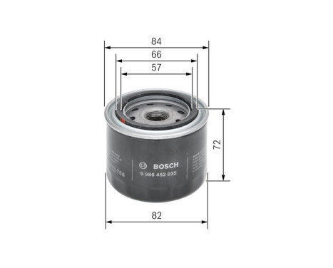 Oil Filter P2035 Bosch, Image 7