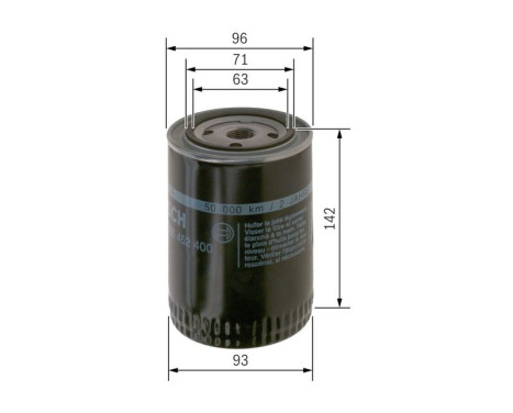 Oil Filter P2400 Bosch, Image 7