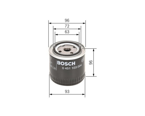 Oil Filter P3004 Bosch, Image 5