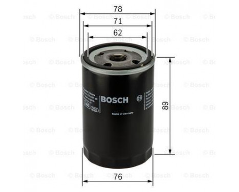 Oil Filter P3050 Bosch, Image 3