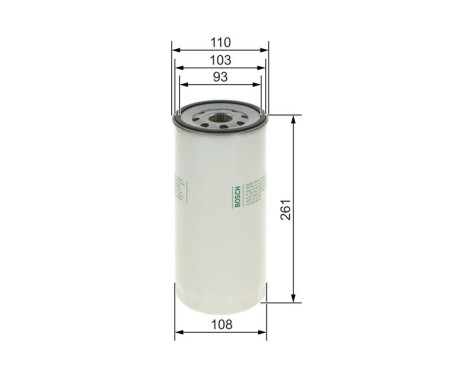 Oil Filter P3077 Bosch, Image 5