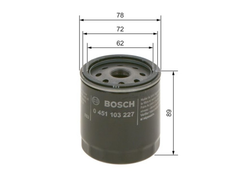 Oil Filter P3227 Bosch, Image 6