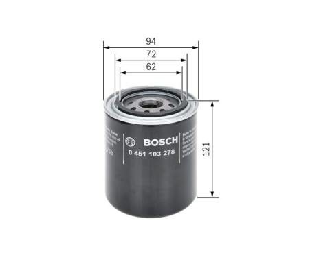 Oil Filter P3278 Bosch, Image 6