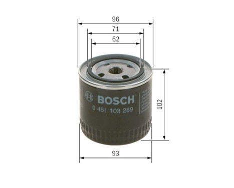 Oil Filter P3289 Bosch, Image 7