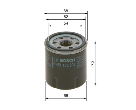 Oil Filter P3292 Bosch, Image 7