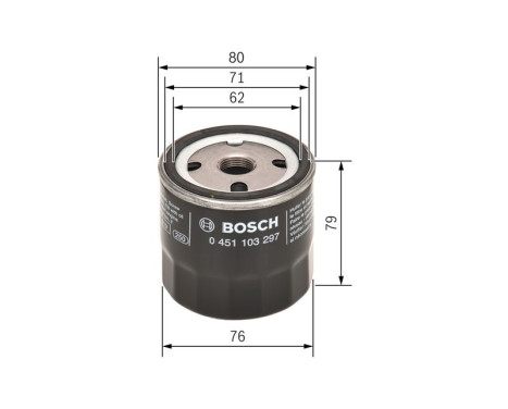 Oil Filter P3297 Bosch, Image 6