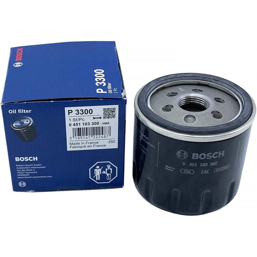 Oil Filter P3300 Bosch Winparts.co.uk Oil filters