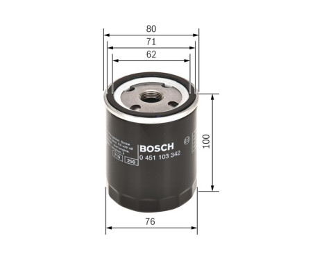 Oil Filter P3342 Bosch, Image 6