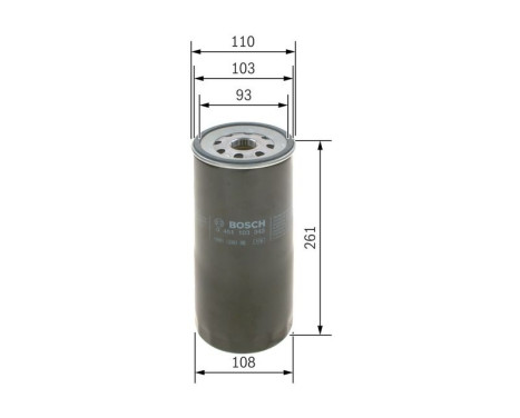 Oil Filter P3343 Bosch, Image 5