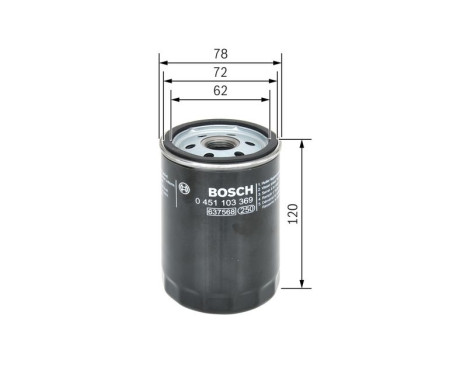 Oil Filter P3369 Bosch, Image 6
