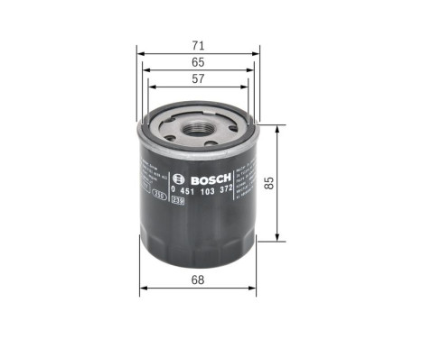 Oil Filter P3372 Bosch, Image 7