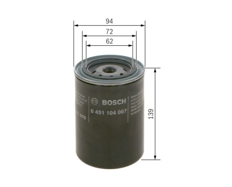 Oil Filter P4067 Bosch, Image 5