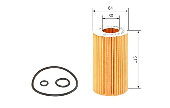 Oil Filter P7001 Bosch, Image 3