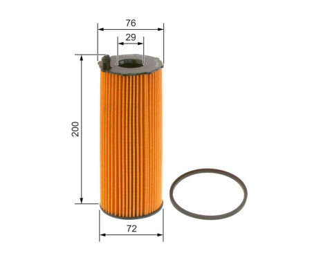 Oil Filter P7002/1 Bosch, Image 6