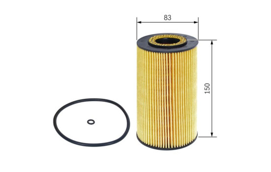 Oil Filter P7003/1 Bosch, Image 2
