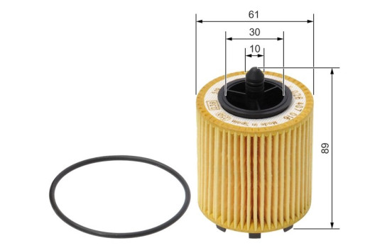 Oil Filter P7016 Bosch, Image 5