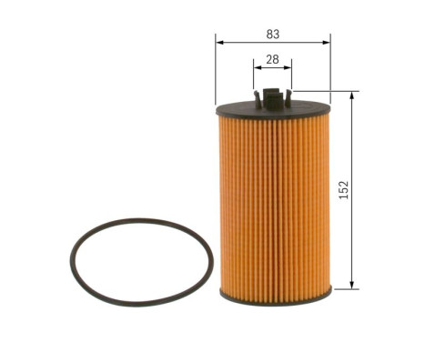 Oil Filter P7040 Bosch, Image 5