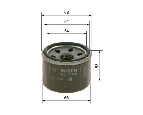 Oil Filter P7050 Bosch, Image 6