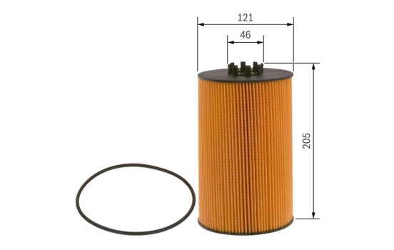 Oil Filter P7051 Bosch