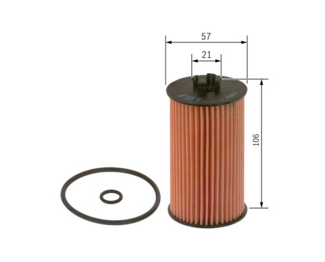 Oil Filter P7074 Bosch, Image 6