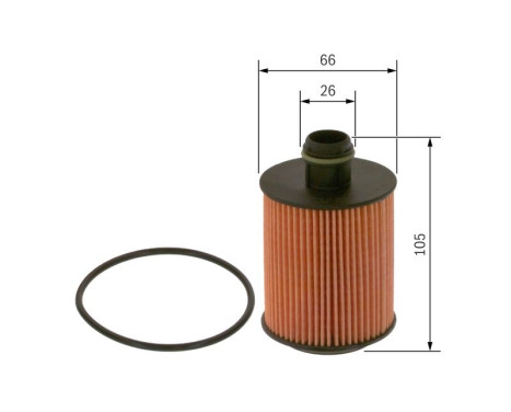 Oil Filter P7096 Bosch, Image 7