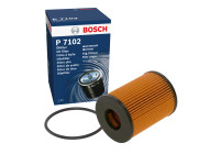 Oil Filter P7102 Bosch