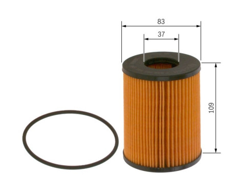 Oil Filter P7102 Bosch, Image 6