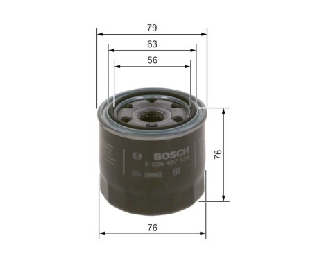 Oil Filter P7124 Bosch, Image 7