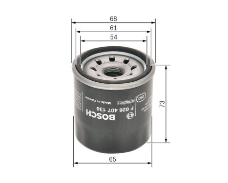 Oil Filter P7130 Bosch, Image 6