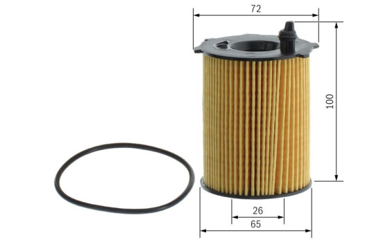Oil Filter P7159 Bosch, Image 6