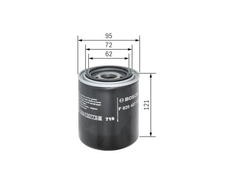 Oil Filter P7198 Bosch, Image 6