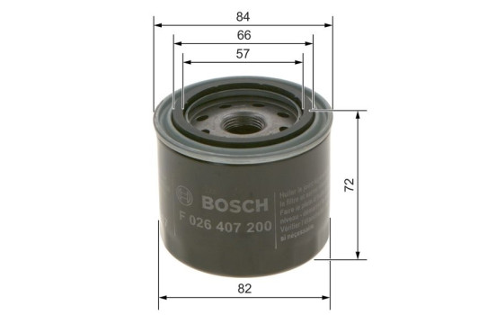 Oil Filter P7200 Bosch, Image 5