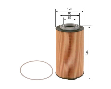 Oil Filter P7201 Bosch
