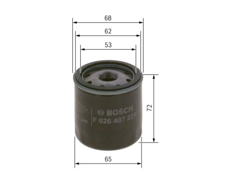 Oil Filter P7221 Bosch, Image 6