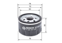 Oil Filter P7251 Bosch