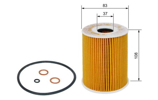 Oil Filter P7255 Bosch, Image 2