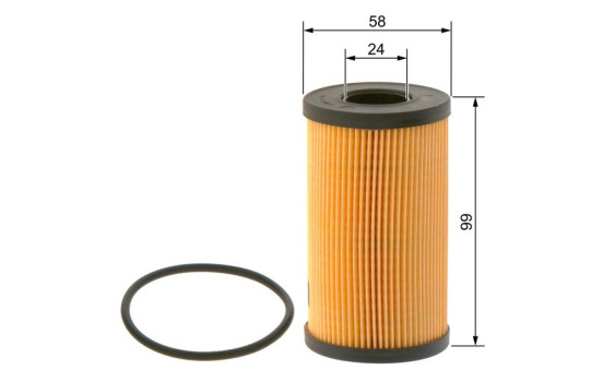Oil Filter P7275 Bosch, Image 6