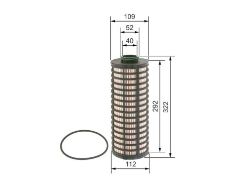 oil filter P7286 Bosch, Image 5