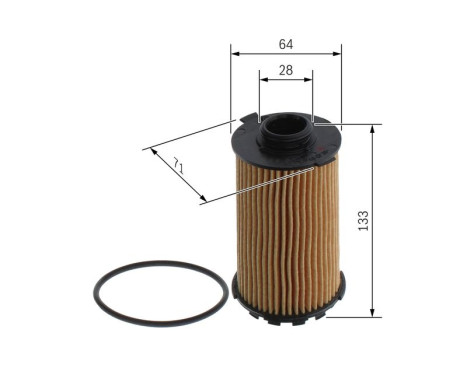 oil filter P7314 Bosch, Image 5