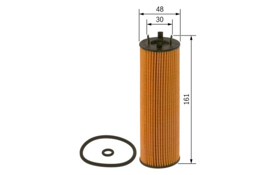 oil filter P7327 Bosch, Image 2