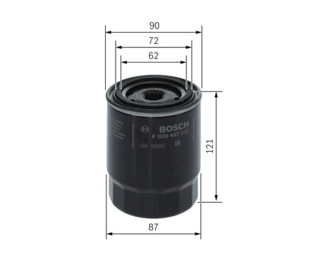 Oil filter P7332 Bosch, Image 5