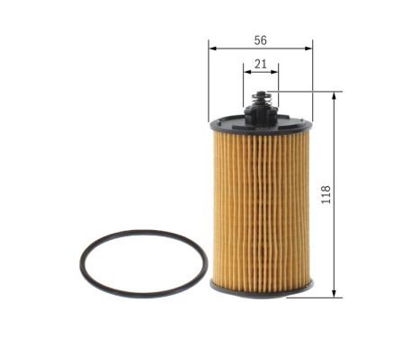 oil filter P7338 Bosch, Image 5