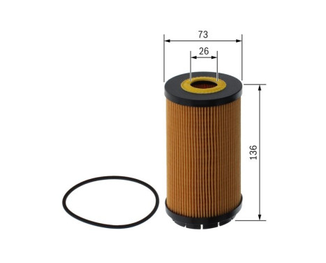 Oil filter P7344 Bosch, Image 5