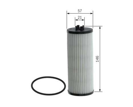 Oil filter P7345 Bosch, Image 5