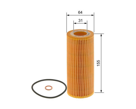 Oil Filter P9185 Bosch, Image 7